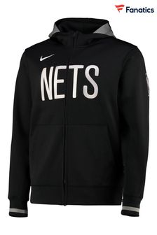 Nike Black Fanatics Brooklyn Nets Nike Thermaflex Full Zip Hoodie (D92045) | kr1,558