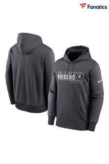 Nike Grey NFL Fanatics Las Vegas Raiders Therma Pullover Hoodie (D92053) | kr909