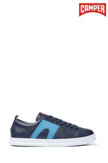 Runner Four Blue Leather Men's Sneakers (D92281) | $295