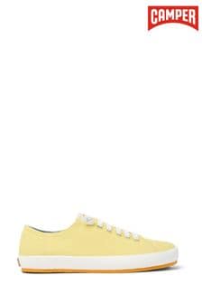 Camper Women's Yellow Peu Rambla Canvas Sneakers (D92293) | €56