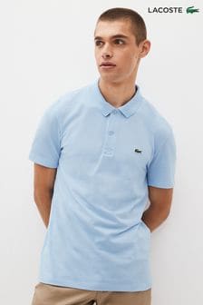 أزرق فاتح - Lacoste Classic Stretch Cotton Blend Polo Shirt (D92339) | 504 ر.س