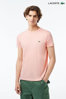 وردي - Lacoste Luxury Pima Cotton T-shirt (D92357) | 272 ر.ق