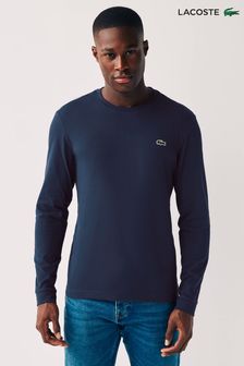 Lacoste Navy Long Sleeve T-Shirt (D92378) | AED305