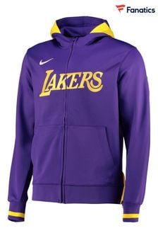 Nike Purple Fanatics Los Angeles Lakers Nike Thermaflex Full Zip Hoodie (D92481) | kr1,558
