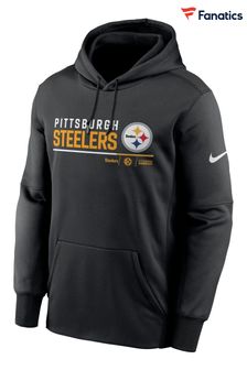 Nike Black NFL Fanatics Pittsburgh Steelers Therma Pullover Hoodie (D92499) | €93