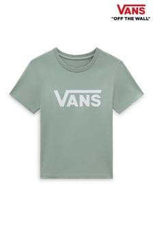 Zelena - Vans majica s kratkimi rokavi in V-okroglim ovratnikom Vans Flying (D92551) | €27