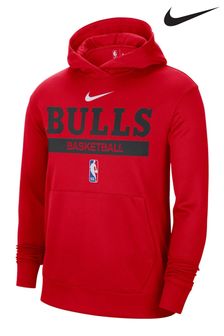 Nike Red Fanatics Chicago Bulls Nike Spotlight Fleece Overhead Hoodie (D92603) | kr844