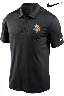 Nike Black NFL Fanatics Minnesota Vikings Franchise Polo Shirt (D92609) | €60