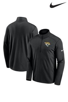 Nike Black NFL Fanatics Jacksonville Jaguars Pacer Half Zip Jacket (D92656) | kr714