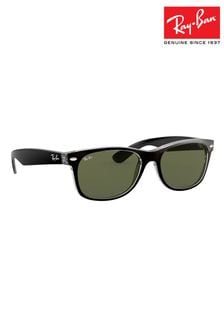 Черная и прозрачная отделка по краю - Солнцезащитные очки Ray-ban New Wayfarer (D92680) | €191