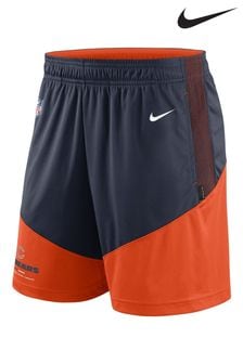 Nike Blue NFL Fanatics Chicago Bears On-Field Sideline Dri-Fit Knit Shorts (D93019) | €58