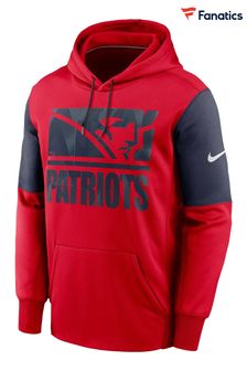 Nike Red NFL Fanatics New England Patriots Mascot Stack Pullover Hoodie (D93048) | LEI 358