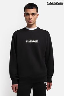 Men s Jumpers Napapijri Black Crewneck Next Ireland