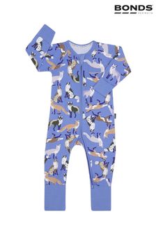 Bonds Blue Zip Sleepsuit (D93246) | €35