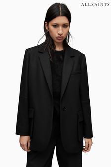 AllSaints Black Jessa Jacket (D93297) | OMR144