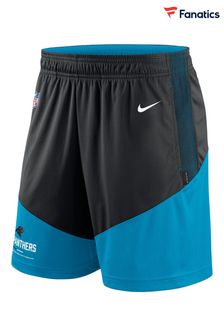 Nike Blue NFL Fanatics Carolina Panthers On-Field Sideline Dri-Fit Knit Shorts (D93518) | €58