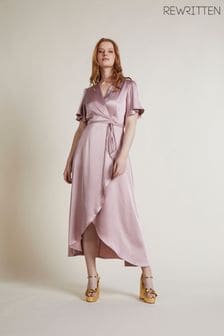 Rewritten Florence Waterfall Bridesmaid Midi Dress (D93639) | $231