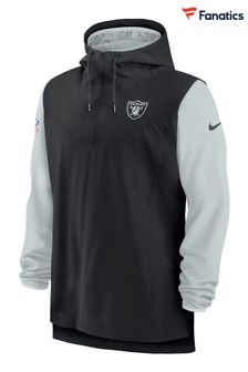 Nike Black NFL Fanatics Las Vegas Raiders Sideline Player Lightweight Jacket (D93757) | €117