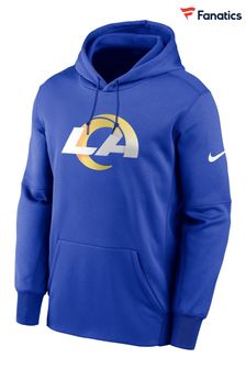 Zakładana przez głowę bluza z kapturem Nike Nfl Fanatics Los Angeles Rams Prime Therma z logo (D93809) | 410 zł