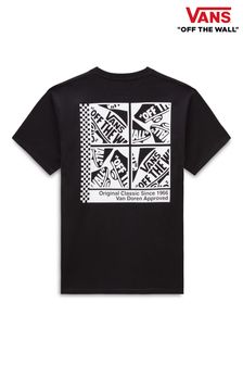 Czarny - Vans Mens Tech Box Short Sleeve T-shirt (D93861) | 200 zł