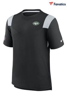 Nike Black NFL Fanatics New York Jets Sideline Nike Dri-FIT Player Short Sleeve Top (D94223) | 69 €