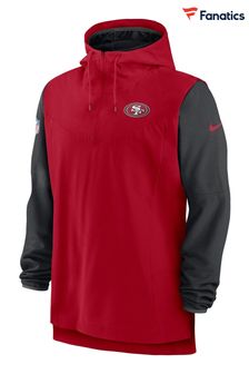 Nike Red NFL Fanatics San Francisco Sideline Nike Player Lightweight Jacket (D94303) | €113