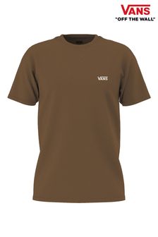 Коричневый - Мужская футболка с логотипом Vans (D94315) | €29