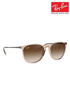 Przezroczysty brązowy - Okulary przeciwsłoneczne Ray-Ban® Erika (D94393) | 875 zł