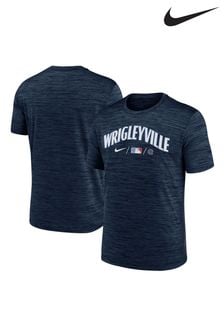 Nike Blue Fanatics Chicago Cubs Nike City Connect Legend Practice Velocity T-Shirt (D94479) | kr389