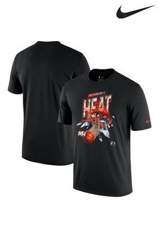 Nike Black Fanatics Miami Heat Nike Shattered Logo T-Shirt (D94509) | €52