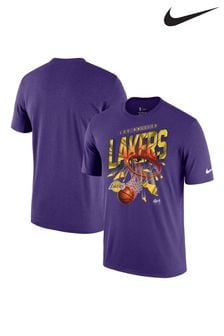 Nike Purple Fanatics Los Angeles Lakers Nike Shattered Logo T-Shirt (D94510) | €42