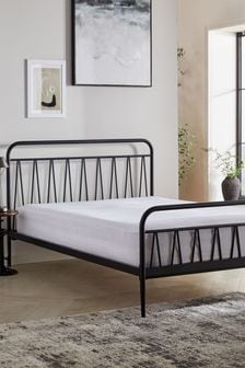 Black Bexley Metal Bed Frame (D94560) | €365 - €460