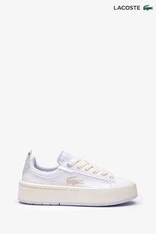 Lacoste Womens Carnaby Platform White Trainers (D94589) | $165