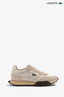 Lacoste Beige L-Spin Deluxe 3.0 Trainers