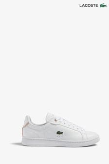 Lacoste Womens White Carnaby Trainers (D94613) | €60