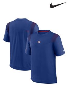 Nike Blue NFL Fanatics New York Giants Sideline Coaches T-Shirt (D94852) | kr584
