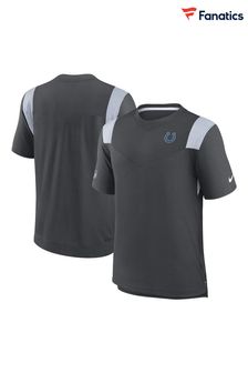 Nike Grey NFL Fanatics Indianapolis Colts Sideline Dri-FIT Player Short Sleeve Top (D94935) | €64