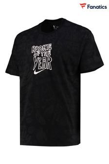 Nike Black Fanatics NBA Nike Select Series 2 Courtside ROY T-Shirt (D94950) | €55