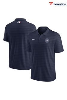 Nike Blue Fanatics Chicago Cubs Nike City Connect Striped Polo (D95162) | €57