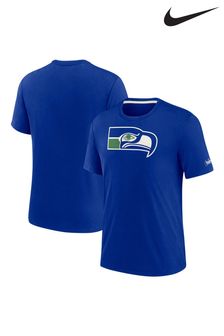 Nike Blue NFL Fanatics Seattle Seahawks Impact Tri-Blend T-Shirt (D95230) | €38
