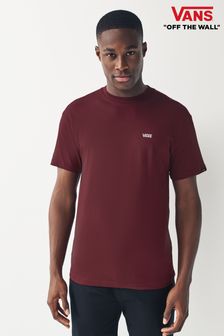 Бургундский - Мужская футболка с логотипом Vans (D95298) | €28