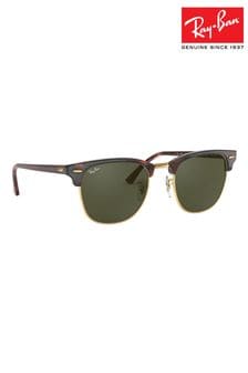 Черепаховый коричневый - солнцезащитные очки Ray-ban Clubmaster (D95317) | €205