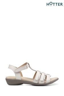 Hotter Sol Touch Fastening Wide Fit Sandals (D95347) | €56