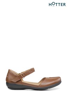Tostado - Zapatos de corte estándar con cierre con un toque Lake de Hotter (D95414) | 112 €