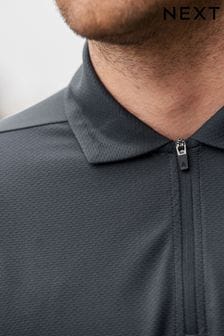 Smart Textured Golf Polo Shirt