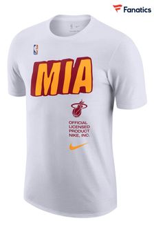 Nike White Fanatics Miami Heat Nike Block Graphic T-Shirt (D95547) | 1,602 UAH