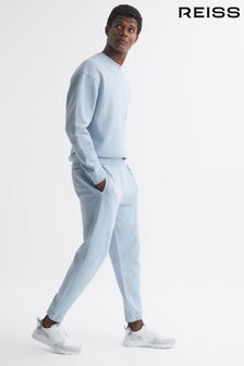 Men s Blue Plus Size Cuffed Joggers Next Ireland