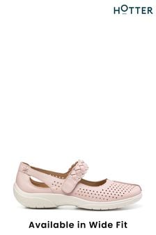 Hotter Pink Quake II Touch Fastening Shoes (D95839) | LEI 472