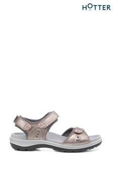 Hotter Walk II Touch Fastening Wide Fit Sandals (D95976) | €64