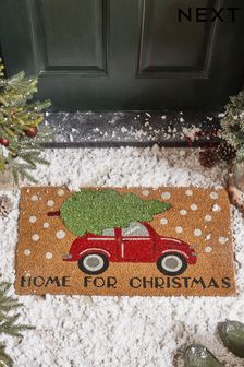 Natural Home For Christmas Doormat (D96161) | €20